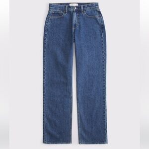 Abercrombie Curve Love Low Rise Baggy Jean Size 27 Short